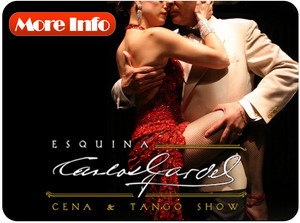 Buenos Aires Tango Show see all about Esquina Carlos Gardel