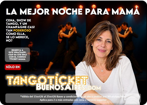 D�a de la Madre Show de Tango con Champagne de regalo