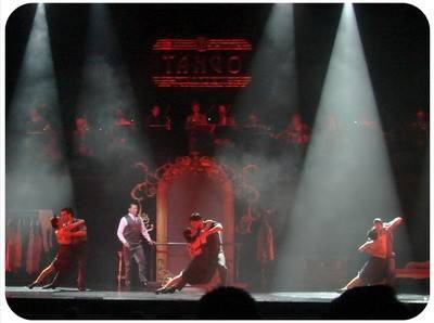 The wide stage of one of the best Tango shows in Buenos Aires